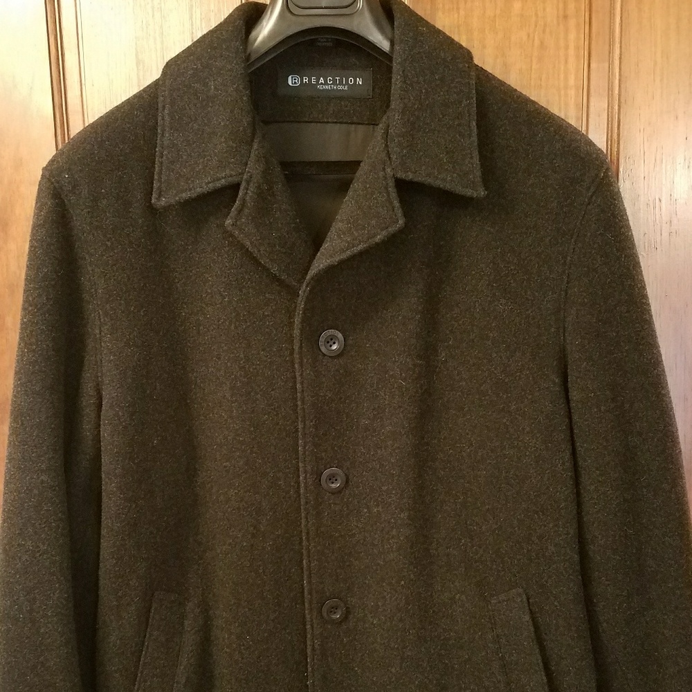 men's Kenneth Cole Reaction wool peacoat